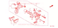 CALIBRE DE FRENO TRASERO para Honda CBR 1000 RR 2008