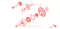 EMBRAGUE DE ARRANQUE  para Honda CBR 1000 RR 2008