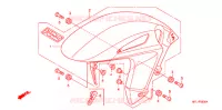GUARDABARROS DELANTERO para Honda CBR 1000 RR 2008