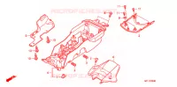 GUARDABARROS TRASERA para Honda CBR 1000 RR 2008