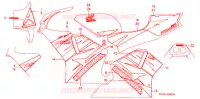 EMBLEMA/FLEJE (1) para Honda NSR 250 SE RED RIMS 1995