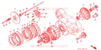 EMBRAGUE (2) para Honda NSR 250 SE RED RIMS 1995