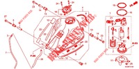 TANQUE DE COMBUSTIBLE (CRF250RL/RDA/RLA/RLD) para Honda CRF 250 RALLYE LOW, ABS 2020