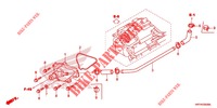 CUBIERTA DE BOMBA DE AGUA para Honda FOURTRAX 420 RANCHER 4X4 AT IRS EPS ESP 2020