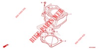 CILINDRO para Honda FOURTRAX 420 RANCHER 4X4 AT IRS EPS ESP 2020