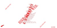 COLUMNA DE DIRECCIÓN para Honda GL 1800 GOLD WING TOUR DCT 2020