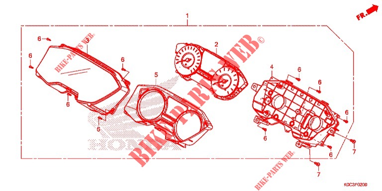 INDICADOR DE COMBINACION para Honda FORZA 250 ABS 2018