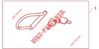 U LOCK  para Honda CBR 1000 RR FIREBLADE REPSOL 2011