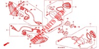 GUINO (CBR1000RR9,A,B/RA9,A,B) para Honda CBR 1000 RR FIREBLADE REPSOL 2011