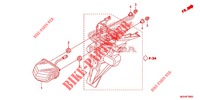 LUZ TRASERA  para Honda CROSSTOURER 1200 DCT 2012