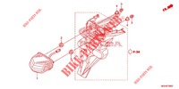 LUZ TRASERA  para Honda CROSSTOURER 1200 DCT 2012