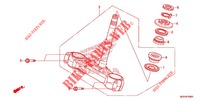 VASTAGO DE DIRECCION  para Honda CROSSTOURER 1200 DCT 2012