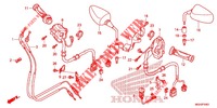 INTERRUPTOR/CABLE/RETROVISOR (VFR1200XD) para Honda CROSSTOURER 1200 DCT 2013