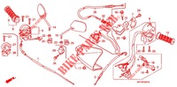 INTERRUPTOR/CABLE/RETROVISOR (2) para Honda XRM 125 2007