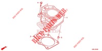 CILINDRO  para Honda FOURTRAX 520 FOREMAN RUBICON 4X4 AT DCT EPS 2020