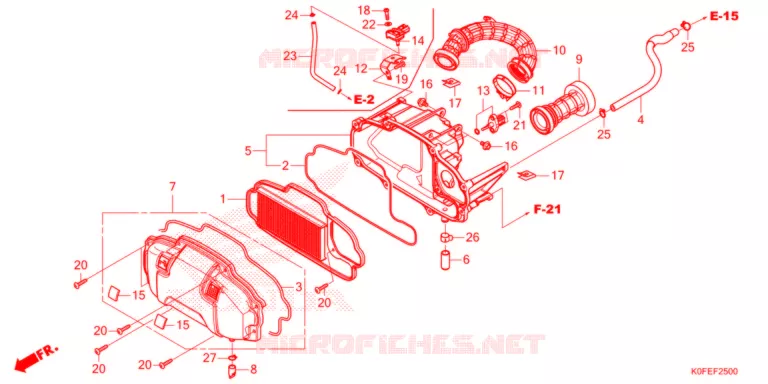 LIMPIADOR DE AIRE Honda MOTO 125 MONKEY 2024  Z125MAN
