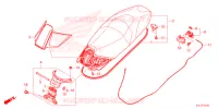 ASIENTO para Honda ADV 350 HSVCS AVEC TOP CASE 2022