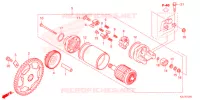 MOTOR DE ARRANQUE para Honda ADV 350 HSVCS AVEC TOP CASE 2022
