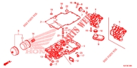 COLECTOR DE ACEITE/BOMBA DE ACEITE para Honda AFRICA TWIN 1000 ABS RED 2016