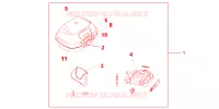 BAUL para Honda XL 1000 VARADERO 2004