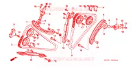 CADENA DE LEVA/TENSIONADOR para Honda XL 1000 VARADERO 2004