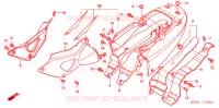 CAPO DE ASIENTO/CUBIERTA LATERAL para Honda XL 1000 VARADERO 2004