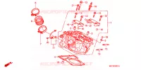 CULATA TRASERA para Honda XL 1000 VARADERO 2004