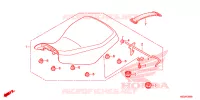 ASIENTO/CAPO DE ASIENTO para Honda TRX 250 FOURTRAX RECON Standard 2021