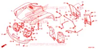 GUARDABARROS DELANTERO (1) para Honda TRX 250 FOURTRAX RECON Standard 2021