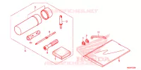 HERRAMIENTAS para Honda TRX 250 FOURTRAX RECON Standard 2021