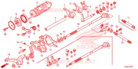 TAMBOR CAMBIO ENGRANAJES para Honda TRX 250 FOURTRAX RECON Standard 2021