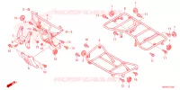TRANSPORTADOR para Honda TRX 250 FOURTRAX RECON Standard 2021