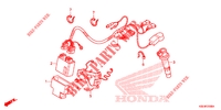 CONJUNTO DE ALAMBRES/ BOBINA DE ENCENDIDO para Honda CRF 150 R 2008