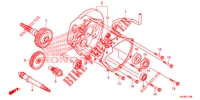 CAJA DE CAMBIOS para Honda SCV 110 DIO, TYPE 2ID 2015