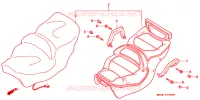 ASIENTO para Honda GL 1500 GOLD WING INTERSTATE 1990