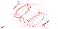 CUBIERTA LATERAL para Honda GL 1500 GOLD WING INTERSTATE 1990