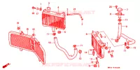 RADIADOR para Honda GL 1500 GOLD WING INTERSTATE 1990