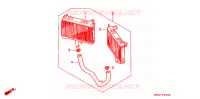 RADIADOR para Honda GL 1500 GOLD WING INTERSTATE 1990