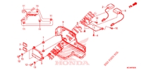 Soporte de antena gps para Honda GL 1800 GOLD WING NAVI 2012