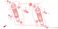 AMORTIGUADOR TRASERO para Honda SHADOW VT 750 SPIRIT D 2006