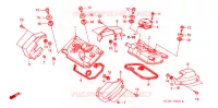 CUBIERTA CULATA CILINDRO para Honda SHADOW VT 750 SPIRIT D 2006
