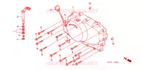 CUBIERTA DE CARTER DERECHO para Honda SHADOW VT 750 SPIRIT D 2006