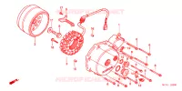 CUBIERTA DE CARTER IZQUIERDA GENERADOR para Honda SHADOW VT 750 SPIRIT D 2006
