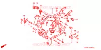CUERPO DE BASTIDOR para Honda SHADOW VT 750 SPIRIT D 2006