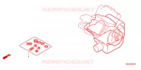 EQUIPO DE EMPACADURA B para Honda SHADOW VT 750 SPIRIT D 2006