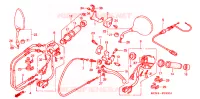 INTERRUPTOR/CABLE/PALANCA DE MANIJA para Honda SHADOW VT 750 SPIRIT D 2006