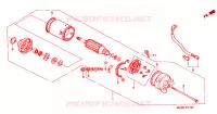 MOTOR DE ARRANQUE para Honda SHADOW VT 750 SPIRIT D 2006