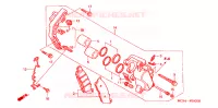 PINZA FRENO DELANTERA para Honda SHADOW VT 750 SPIRIT D 2006