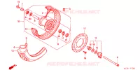 RUEDA DELANTERA para Honda SHADOW VT 750 SPIRIT D 2006