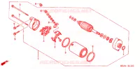 MOTOR DE ARRANQUE para Honda VTX 1300 C 2006